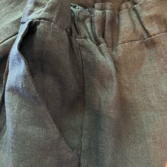 New linen shorts. Chambray blue. Size L/XL Beach wear. - Picture 3 of 6